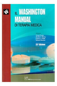 Copertina di Washington, Foster, Mistry, Peddi, Sharma – Il Washington Manual di terapia medica 33a ediz 2013