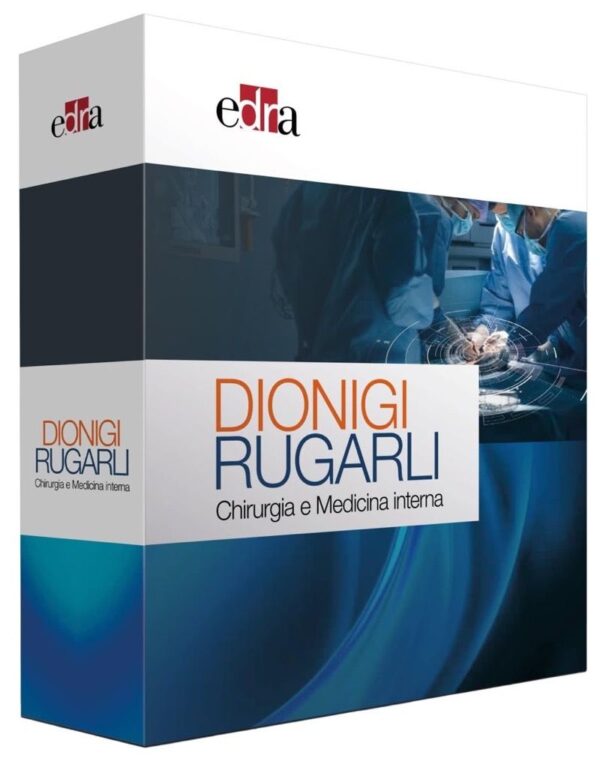Copertina di Cofanetto Dionigi – Chirurgia VII edizione + Rugarli – Medicina interna sistematica VIII edizione ( 2+2 volumi )