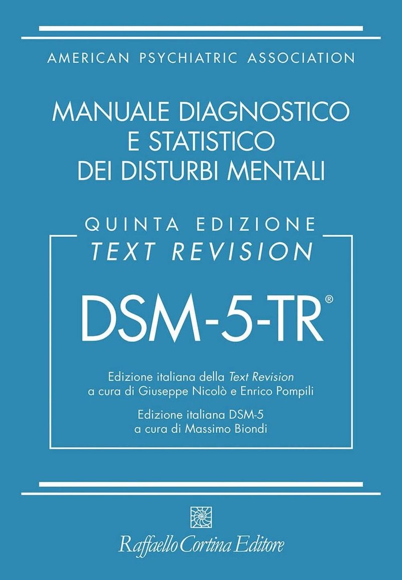 Copertina di DSM 5 – TR – Manuale diagnostico e statistico dei disturbi mentali – Text Revision – Edizione Hardcover