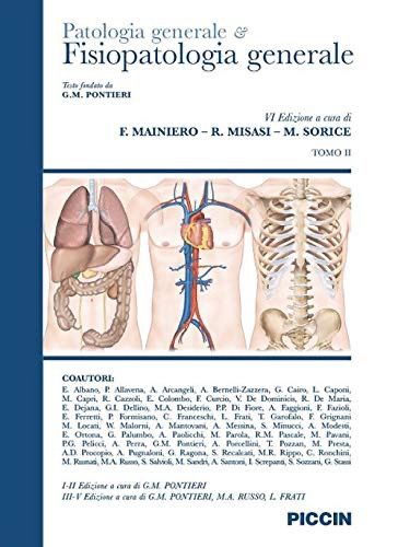 Copertina di Pontieri, Mainiero, Misasi, Sorice – Patologia generale e fisiopatologia generale VI ediz Tomo II