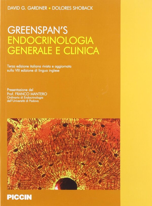 Copertina di Gardner – Shoback Greenspan’ s Endocrinologia generale e clinica