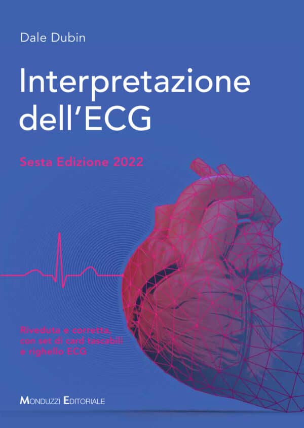 Copertina di Dubin – Interpretazione dell’ ECG ( elettrocardiogramma ) – Con set di card tascabili e righello ECG