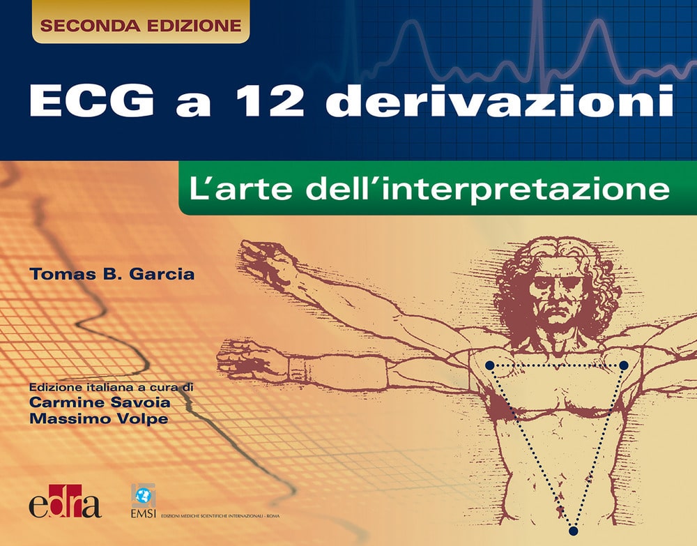 Copertina di Garcia – ECG a 12 derivazioni, l’ arte dell’ interpretazione
