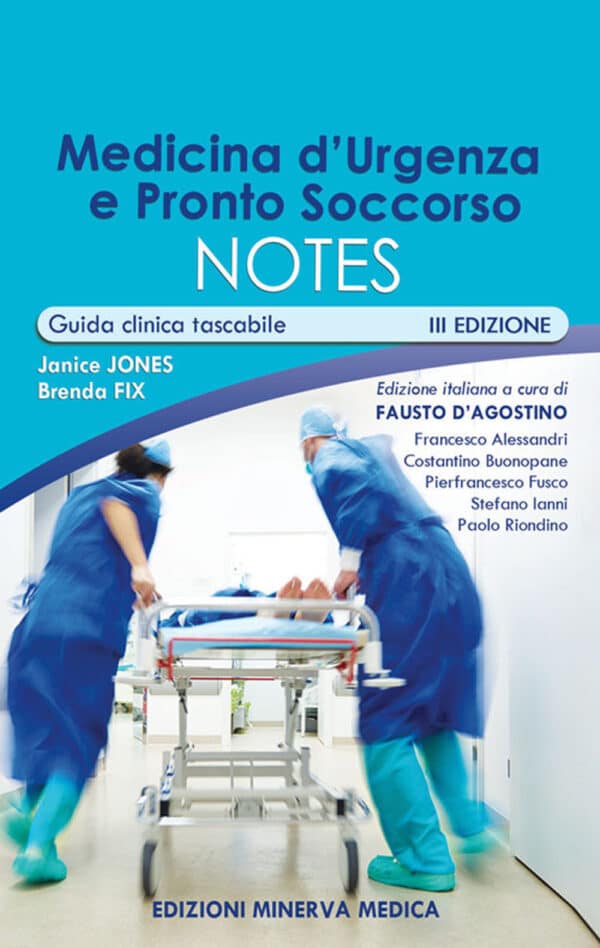 Copertina di J. Jones, B. Fix – Medicina d’urgenza e pronto soccorso notes. Guida clinica tascabile III ediz