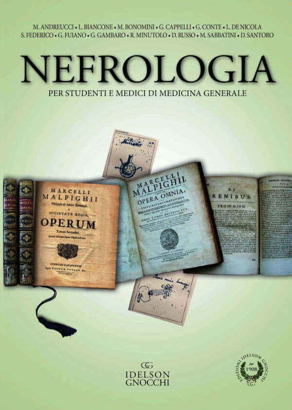 Copertina di M. Andreucci Nefrologia – Per studenti e medici di medicina generale