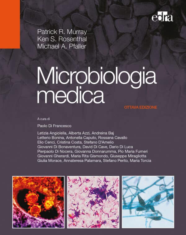 Copertina di Murray, Pfaller, Rosenthal – Microbiologia Medica VIII ediz.