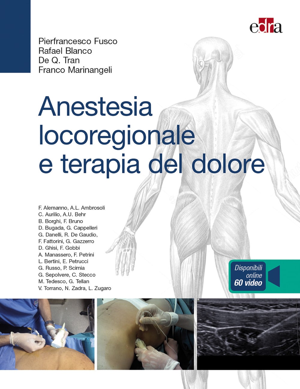 Copertina di Pierfrancesco Fusco, Anestesia locoregionale e terapia del dolore ( 60 video online inclusi )