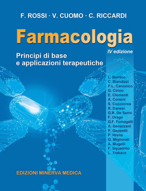 Copertina di Rossi, Cuomo, Riccardi – Farmacologia – Principi di base e applicazioni terapeutiche IV ediz.
