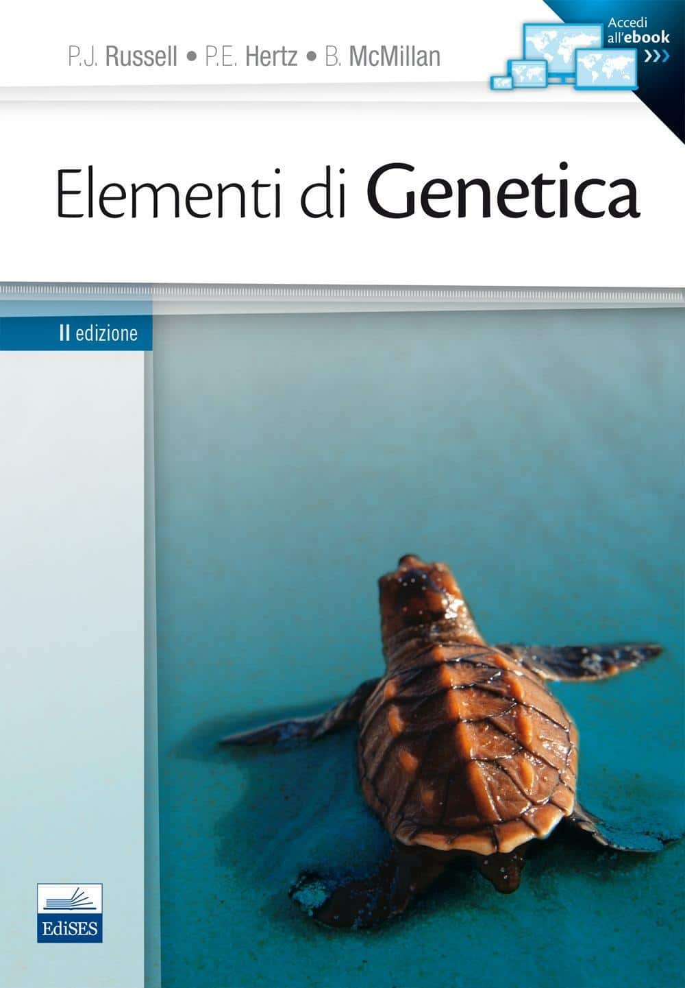 Copertina di Russell, Heartz, McMillan – Elementi di Genetica II ediz.