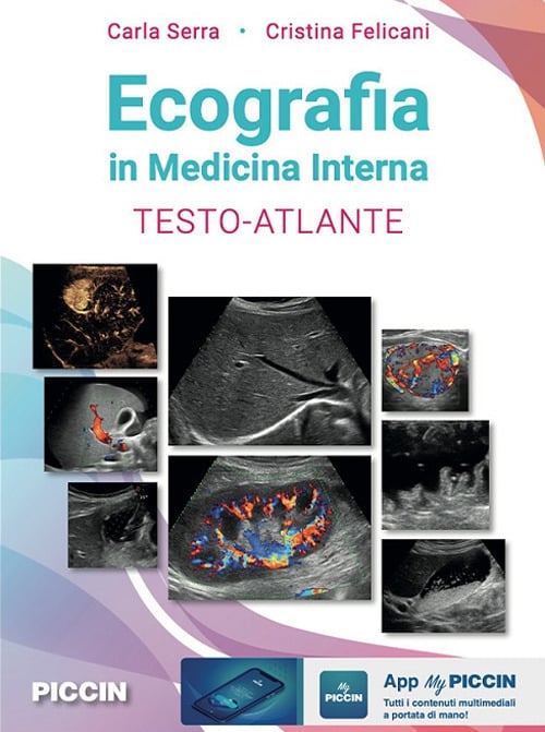 Copertina di Serra – Felicani Ecografia in Medicina Interna . Testo – Atlante